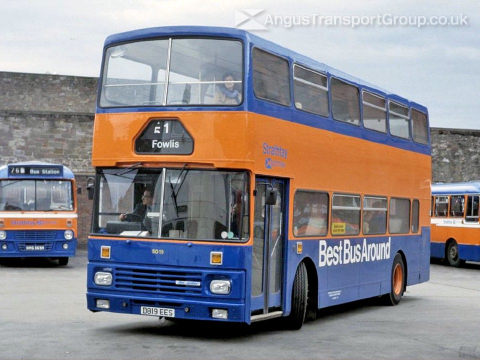 1987 Leyland Olympian D819EES - in original Strathtay livery