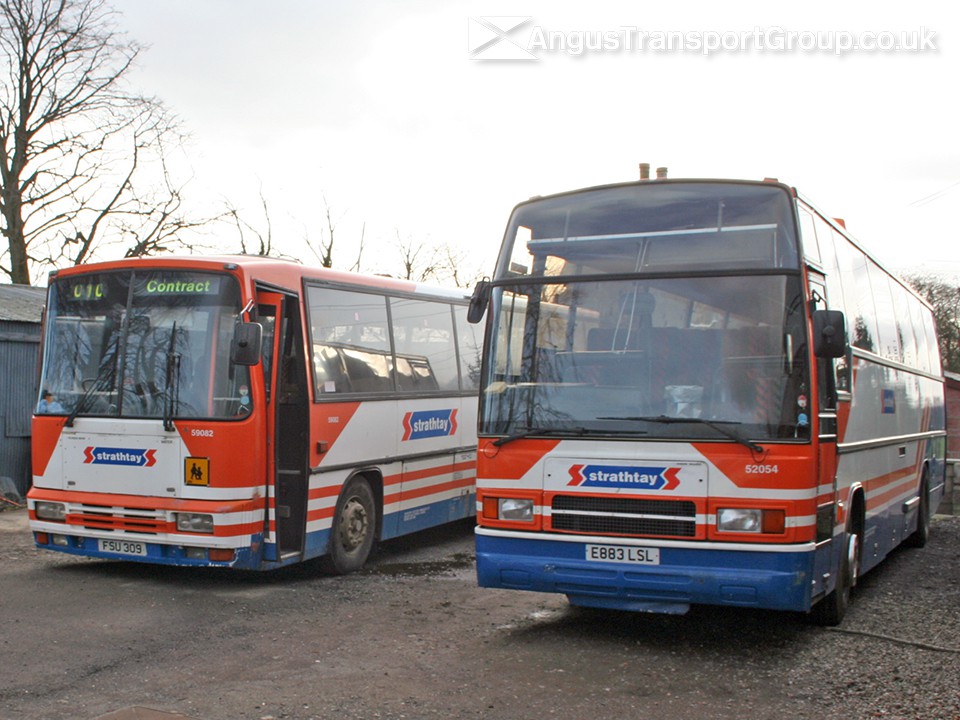 1987 Leyland Tiger E640BRS / BSK756/ FSU309 - in service with Stagecoach Strathtay
